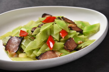 fresh salad in a bowl