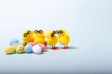 Pascqua con i pulcini