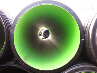 Polypropylene pipes of large diameter