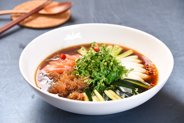 bowl of vegetable soup