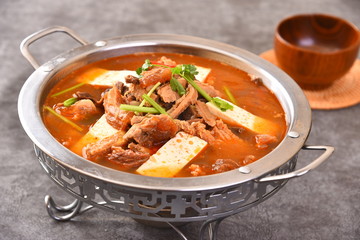 soup with meat and vegetables