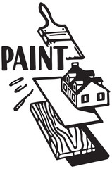 Paint - Retro Ad Art Banner