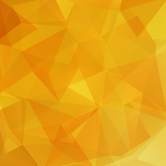 Abstract geometric style yellow background. Vector illustration