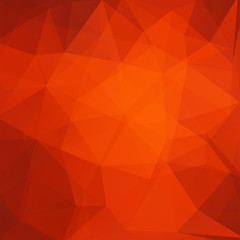 Obraz premium Abstract geometric style orange background. Orange business background Vector illustration