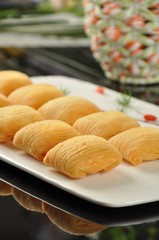 croissants in basket