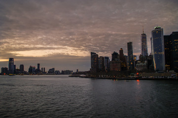 Fototapeta na wymiar New York City and its buildings