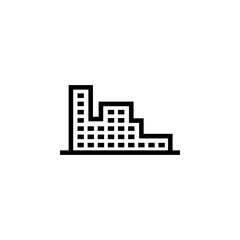 Building icon. Element of building icon. Thin line icon for website design and development, app development. Premium icon