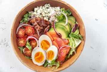 Bowl of Cobb salad