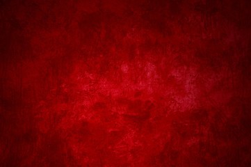 Ungleichmäßiger schmutziger Hintergrund mit roter Farbe