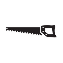 hand saw icon- vector illustration