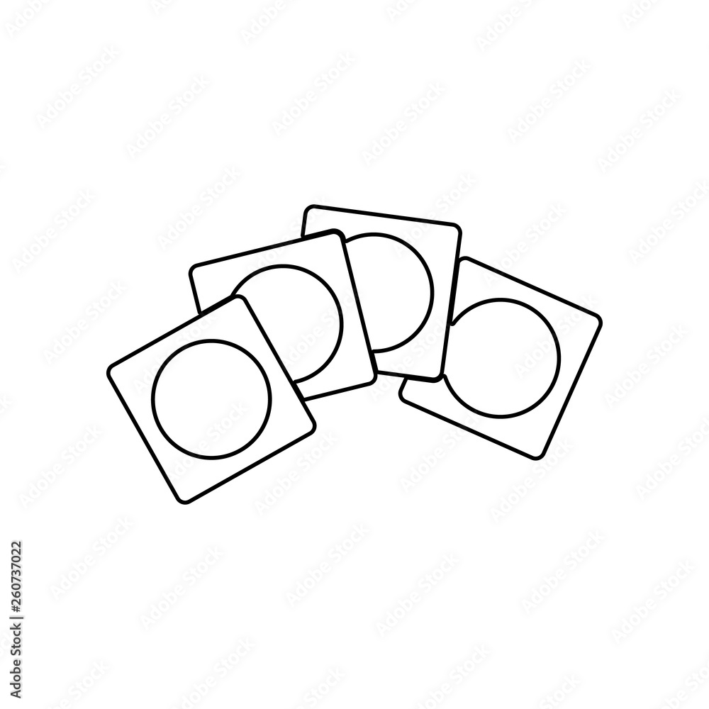 Poster filter, lens icon. element of equipment photography for mobile concept and web apps icon. outline, t
