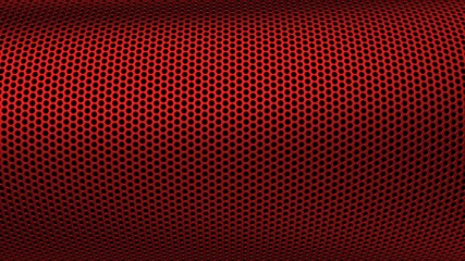 Industrial Metall Steel Iron Holes Pattern Sieve Red