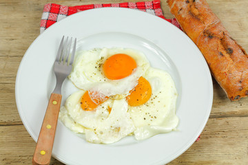 oeuf au plat