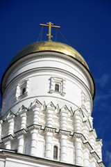 Fototapeta na wymiar Ivan Great Bell Tower of Moscow Kremlin