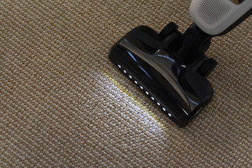home vacuum cleaner with diode lights