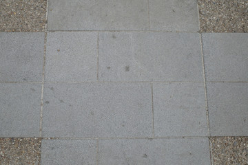 石のブロックの道