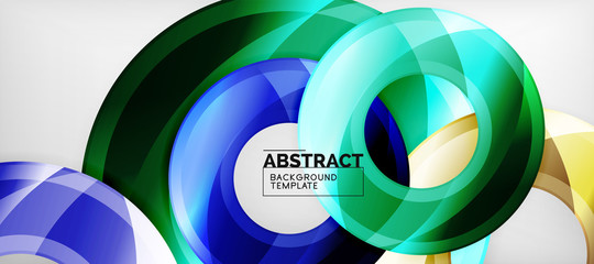 Fototapeta premium Modern geometrical abstract background, vector design