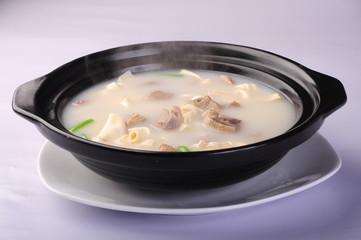 soup in a bowl