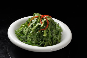 fresh salad in a bowl
