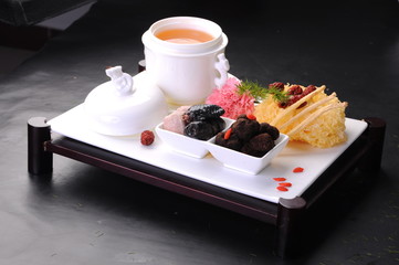 sushi on a plate