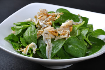 fresh salad in a bowl