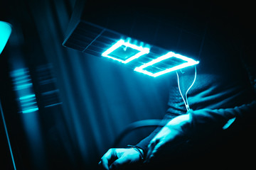 Dj in Console Con Maschera