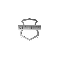 protection shield antivirus sign
