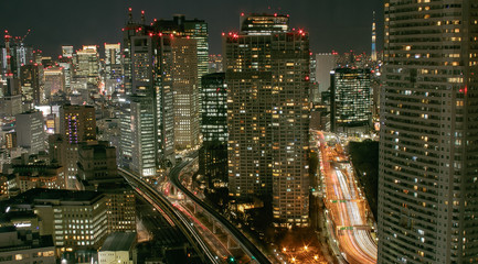Obraz premium Tokyo night view