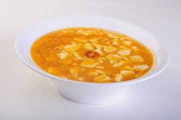 bowl of pumpkin soup