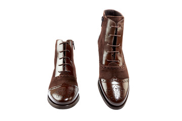 Elegant leather boots