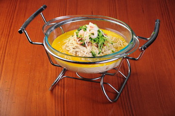 vegetable soup with vegetables