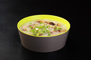 bowl of vegetable soup