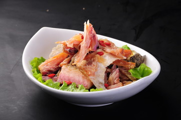 shrimp with sauce