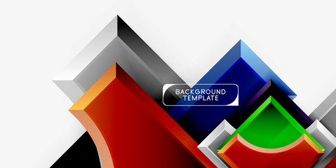 Modern geometrical abstract background