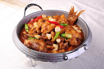 chicken with vegetables