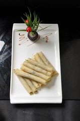 food on a plate