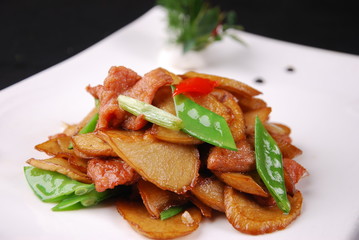 grilled chicken with vegetables