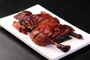 pork ribs on a plate