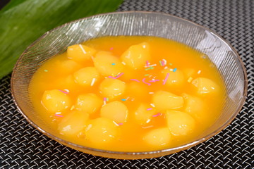 bowl of pumpkin soup