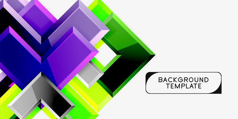 Glossy arrows background