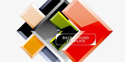 Abstract arrows composition background