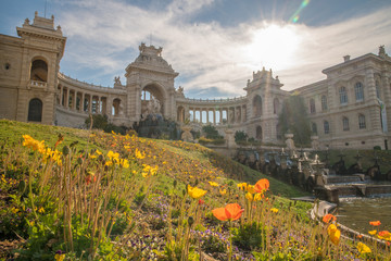 Palais et parc Longchamp à Marseille