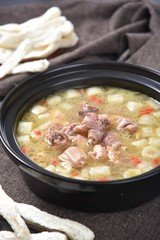 soup with vegetables