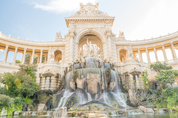 Palais et parc Longchamp à Marseille