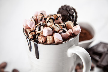 Cup of hot chocolate