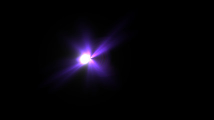 purple lens flare