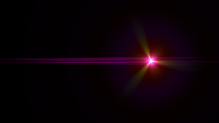 purple lens flare