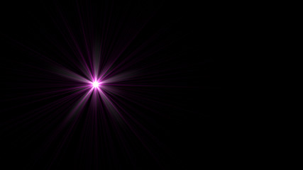 purple lens flare