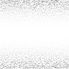 Gray bubbles on white background 
