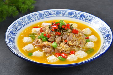 bowl of vegetable soup
